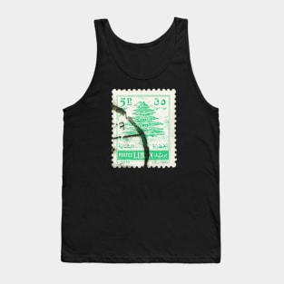 Lebanon stamp vintage Tank Top